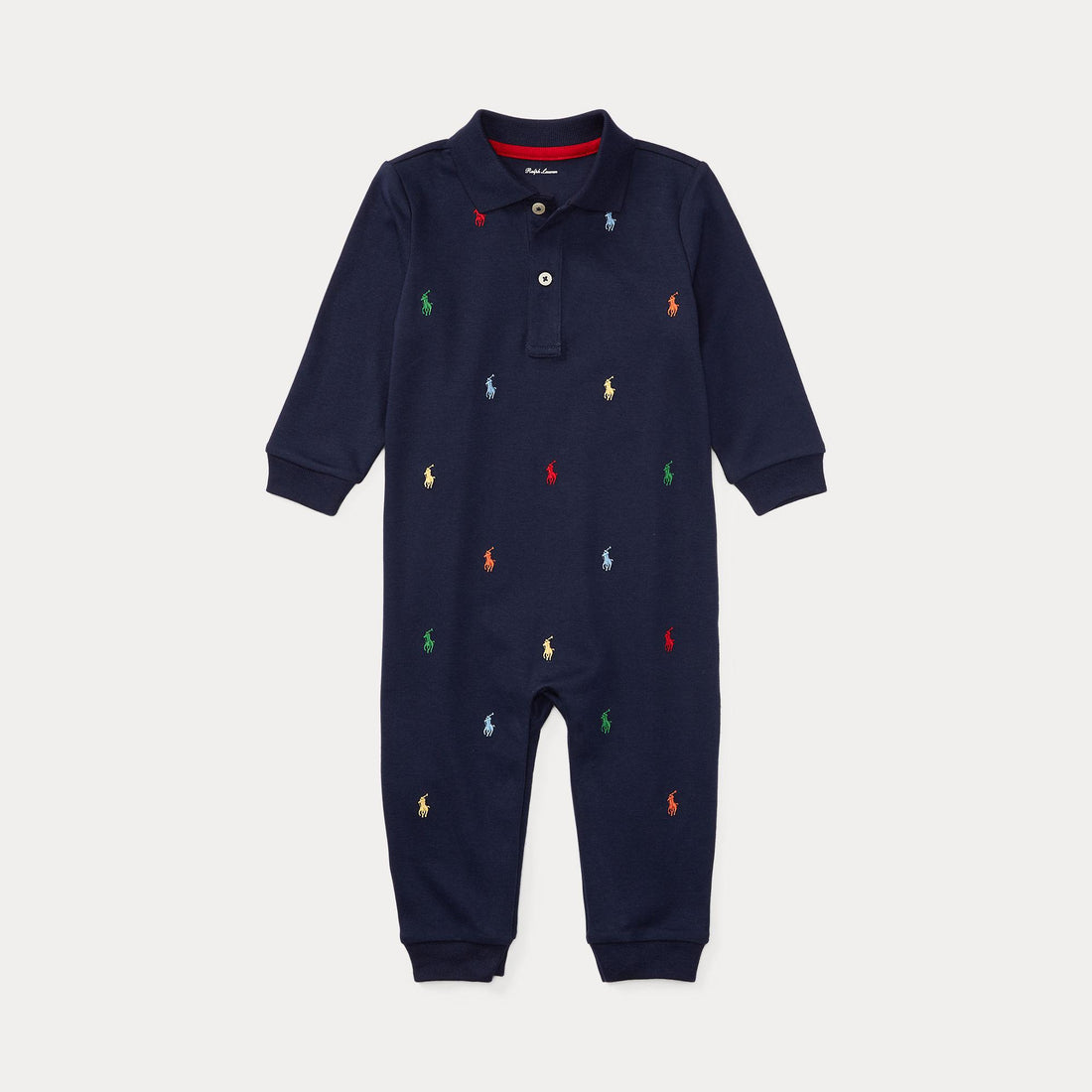 Tuta polo pony in cotone 320-570117 001 RALPH LAUREN POLO 