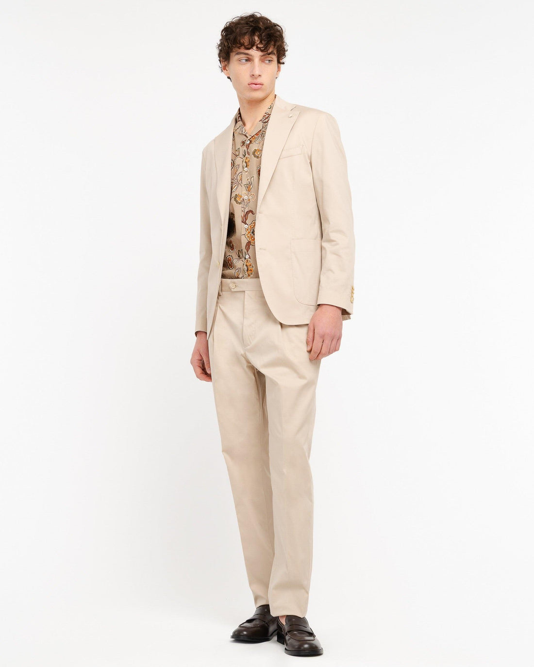 abito slim in cotone stretch 4032A3728 263123 23 MANUEL RITZ 