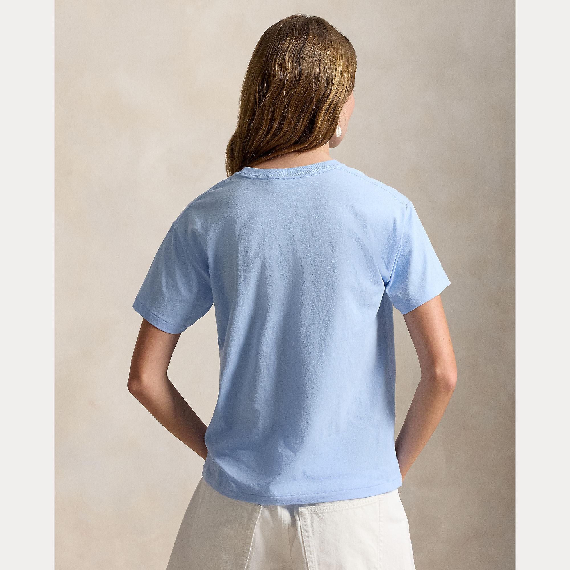 t-shirt con orsetto polo 211-A12734 001 RALPH LAUREN POLO 