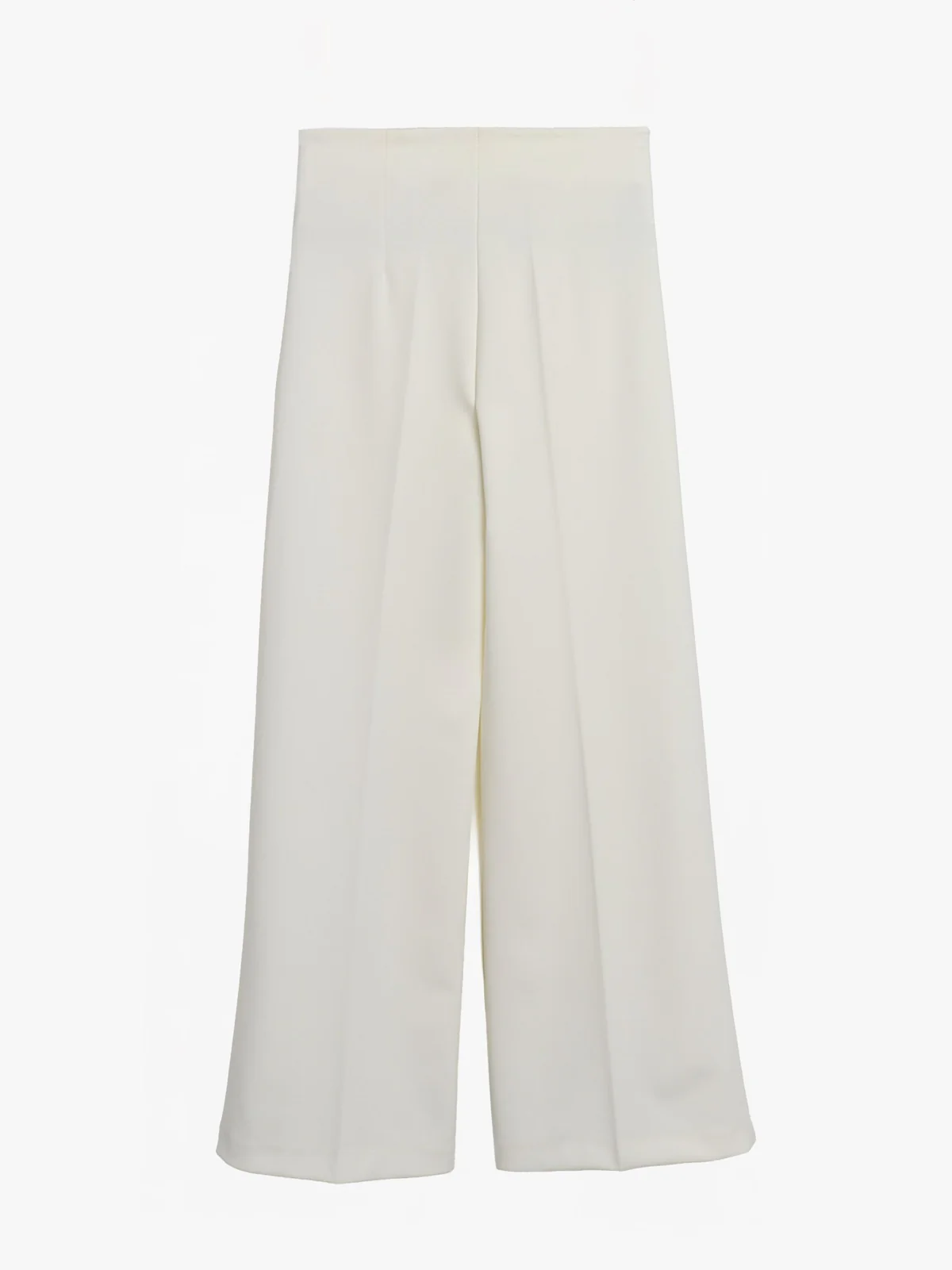 pantalone in crepe TD0449 NATURALE VICOLO 