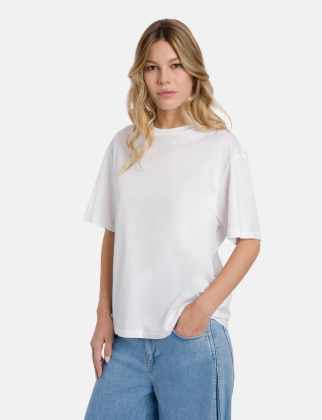 t-shirt girocollo regular DS074JF0350DXXX 000 DONDUP 