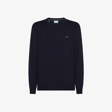 maglione girocollo misto lana K45101 07 SUN68 