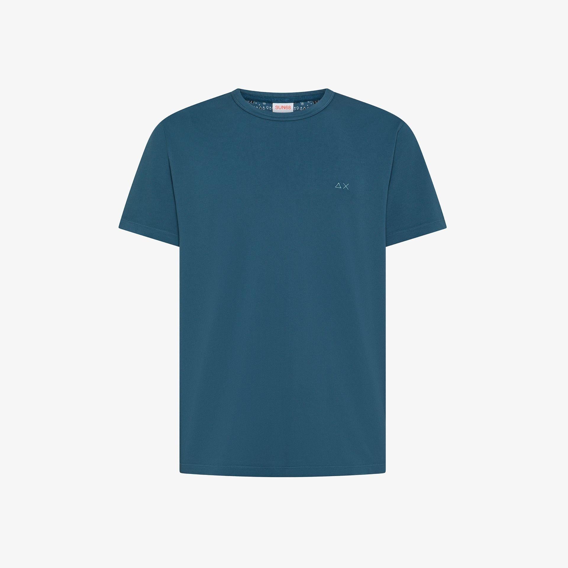 t-shirt maniche corte con logo T36123 AVIO SUN68 