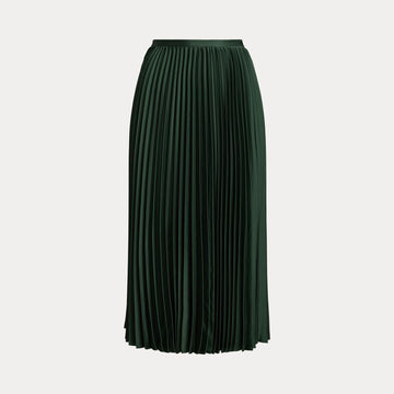 gonna plissettata in raso charmeuse 200-951500 001 LAUREN RALPH LAUREN 