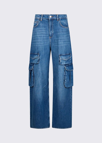 jeans cargo UA6333DS082 79034 LIU JO DENIM 