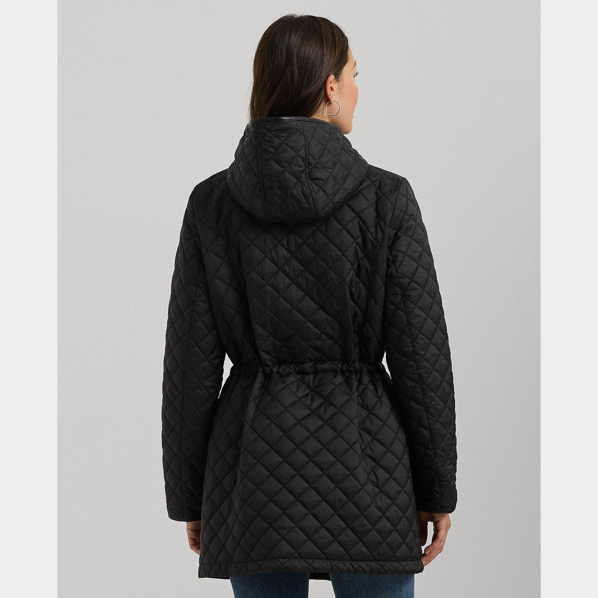 giubbino con logo e fantasia rombi 297-951264 001 LAUREN RALPH LAUREN 