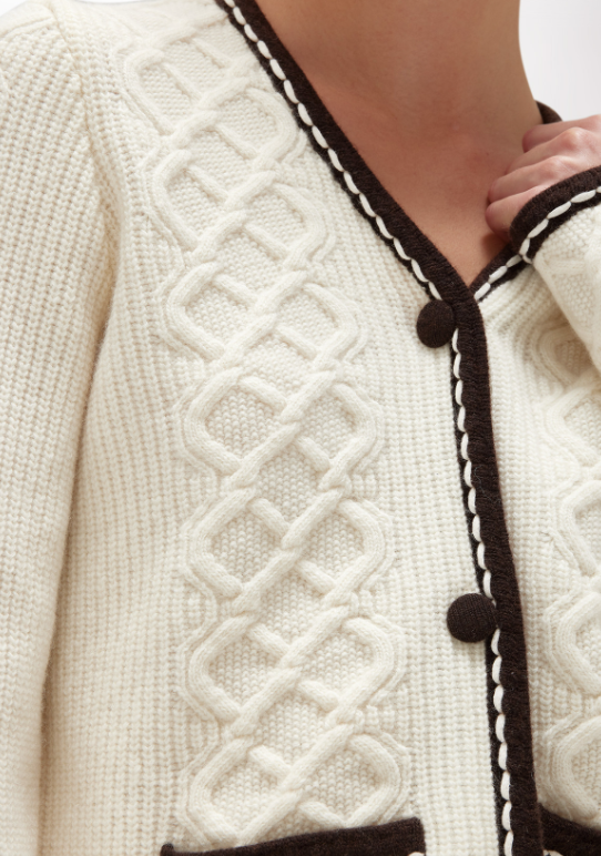 cardigan in misto lana RF5208MA43R 14300 Blugirl 