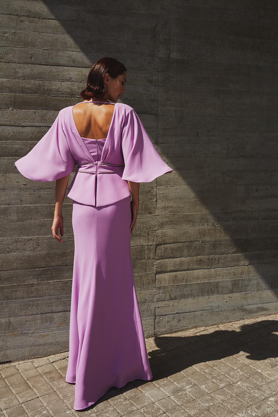 abito elegante maestri 4935 LAVANDER MAESTRI 