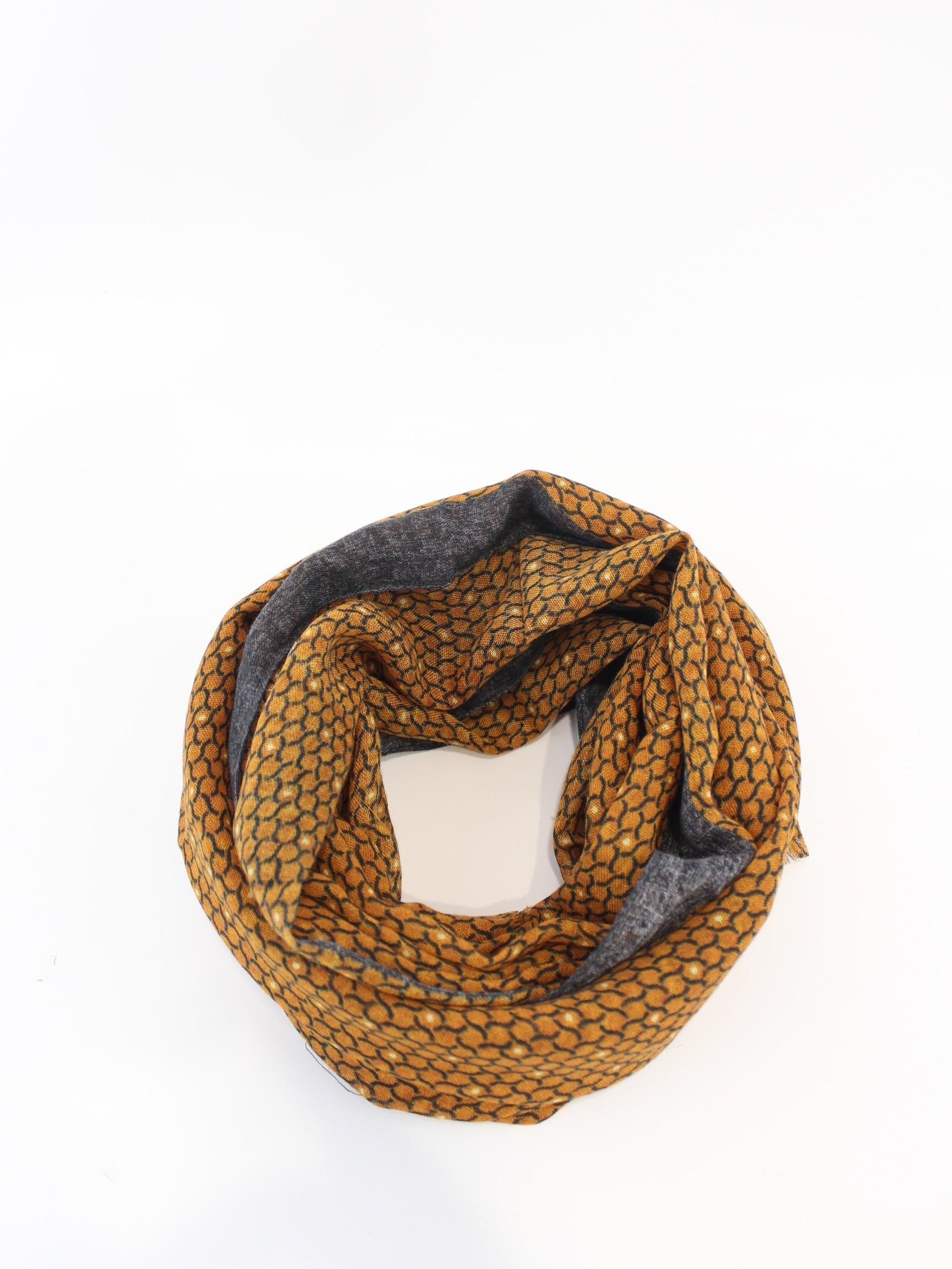 sciarpa micro fantasia SC184-02232241 04 GIERRE MILANO 