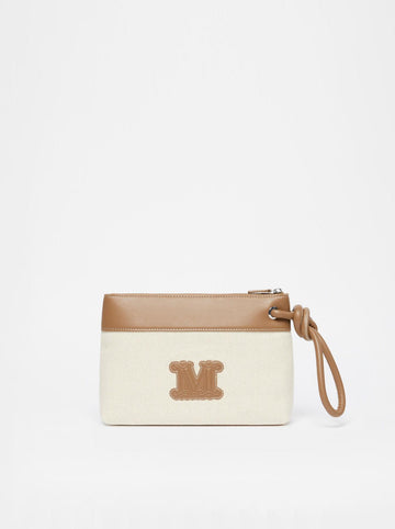 borsa rettangolare in canvas BCHFRISIA 001 MAXMARABEACHWEAR 