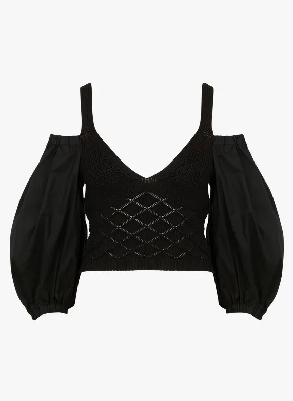 maglia in cotone MA4069MA23A 22222 liU JO 