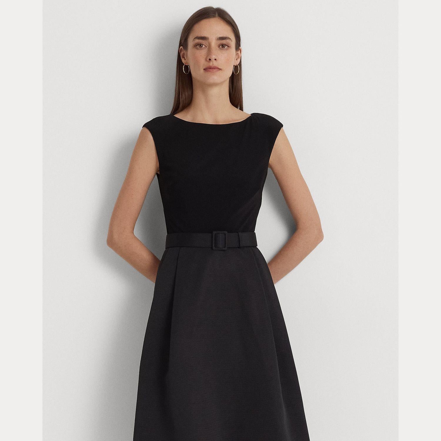 Abito con cinta in tono 253-899330 002 LAUREN RALPH LAUREN 