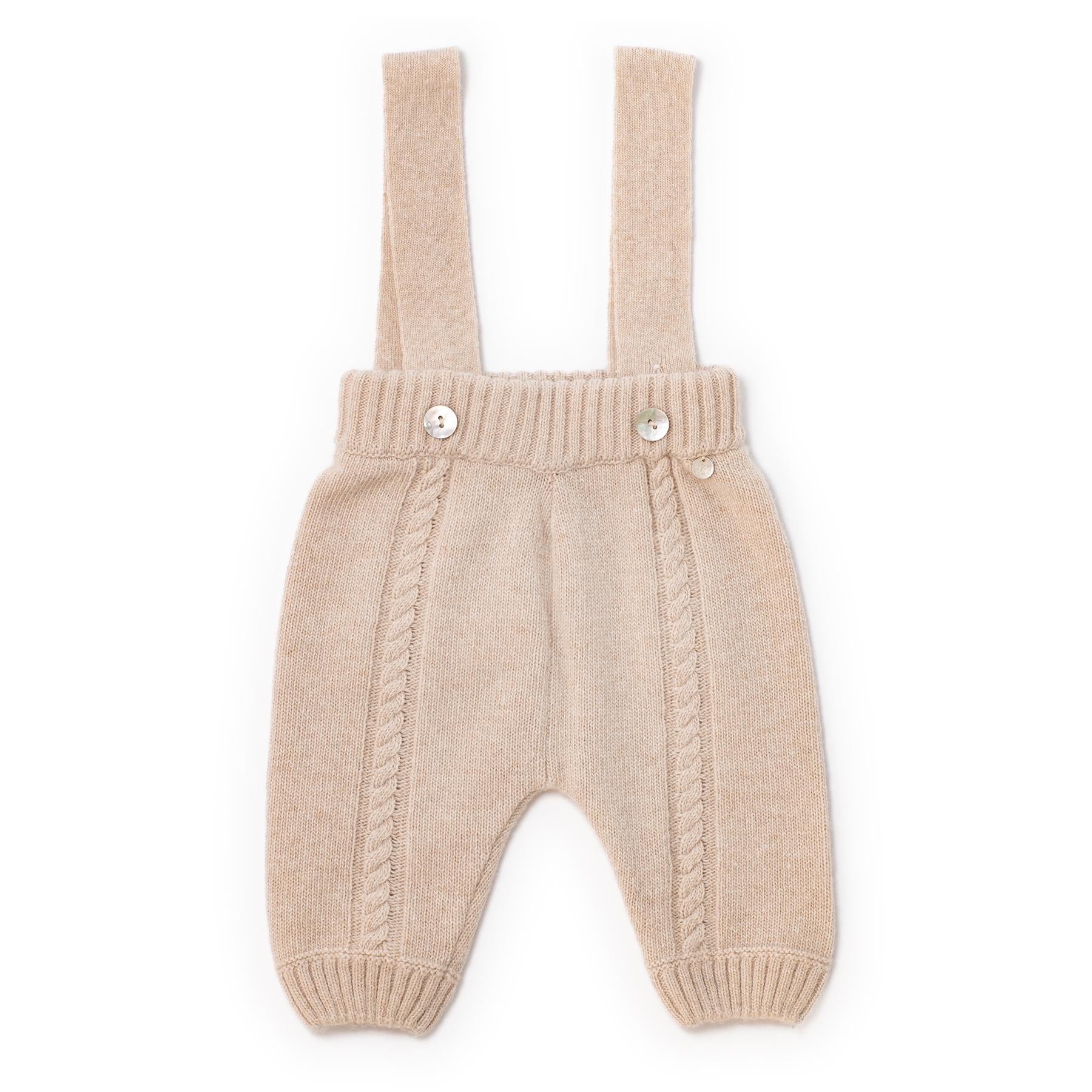 Salopette con bottoncini C62660 ECRU COCCODE' 