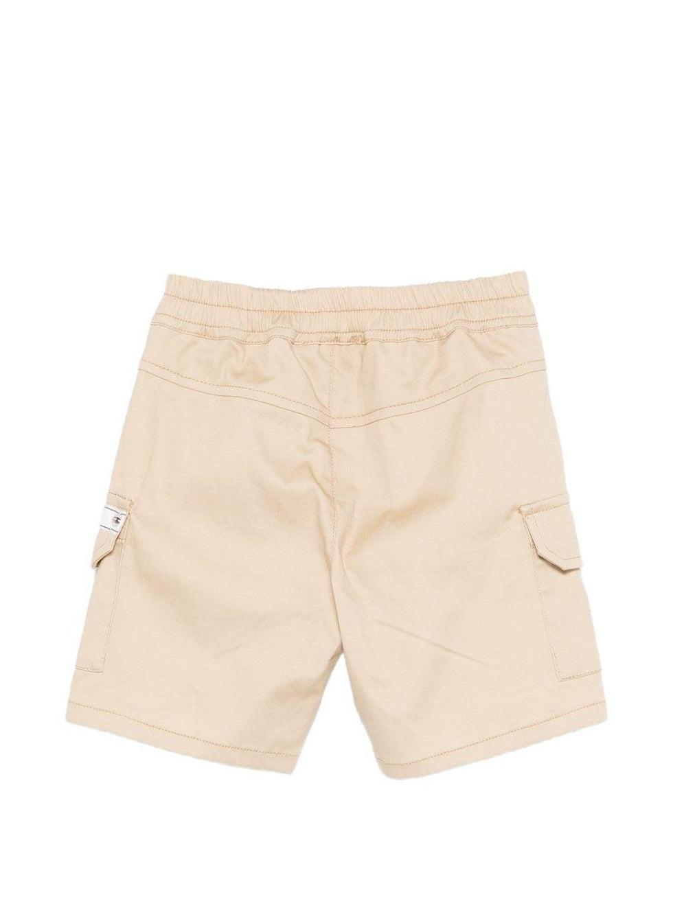 shorts cargo con logo MUQ01Q LYA02 20829 MOSCHINO KIDS 