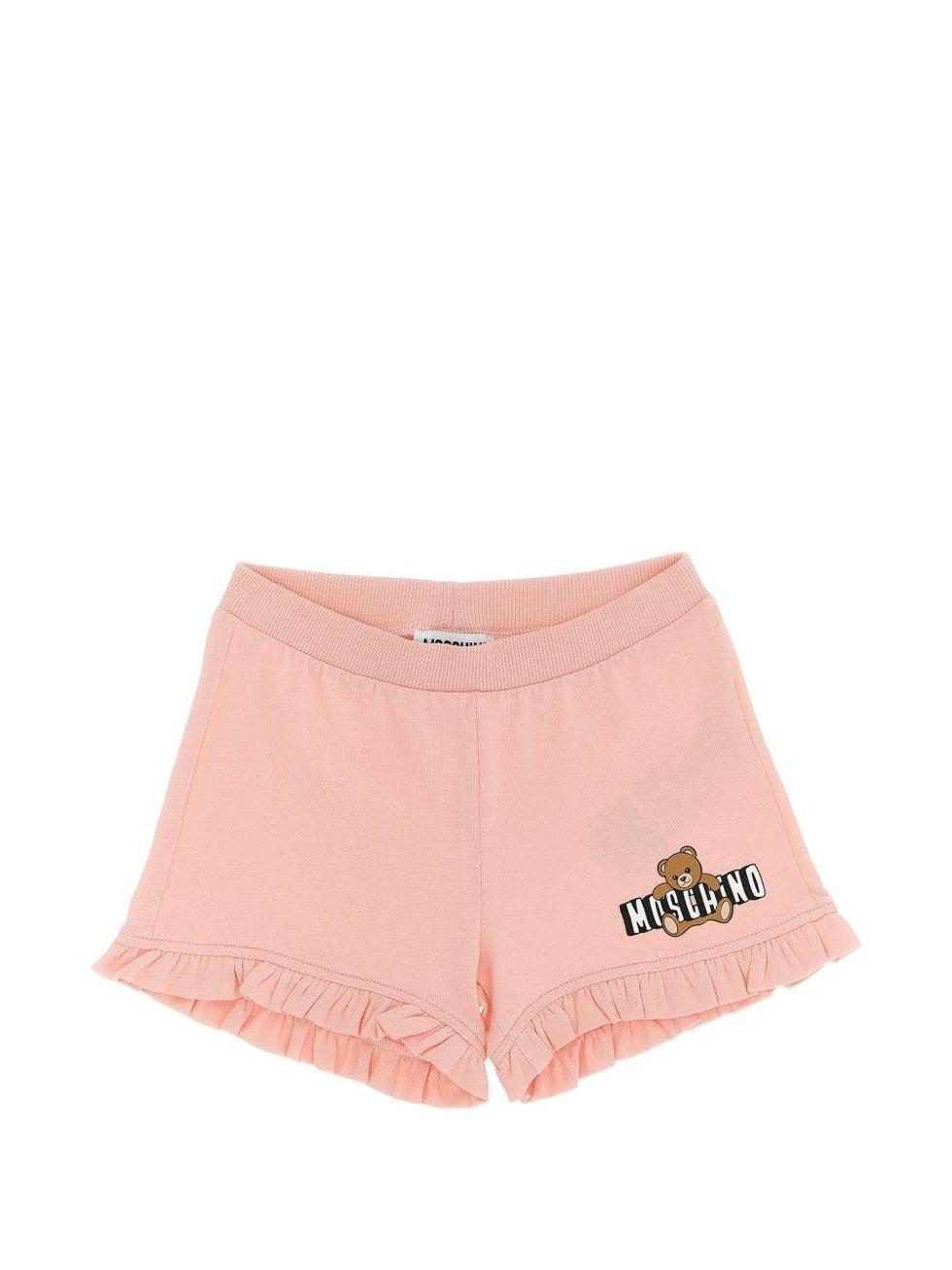 Set con shorts moschino MBG01OLBA00 85010 MOSCHINO KIDS 