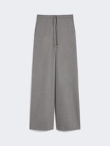 MAXMARA STUDIO pantalone in saglia di lana Grigio