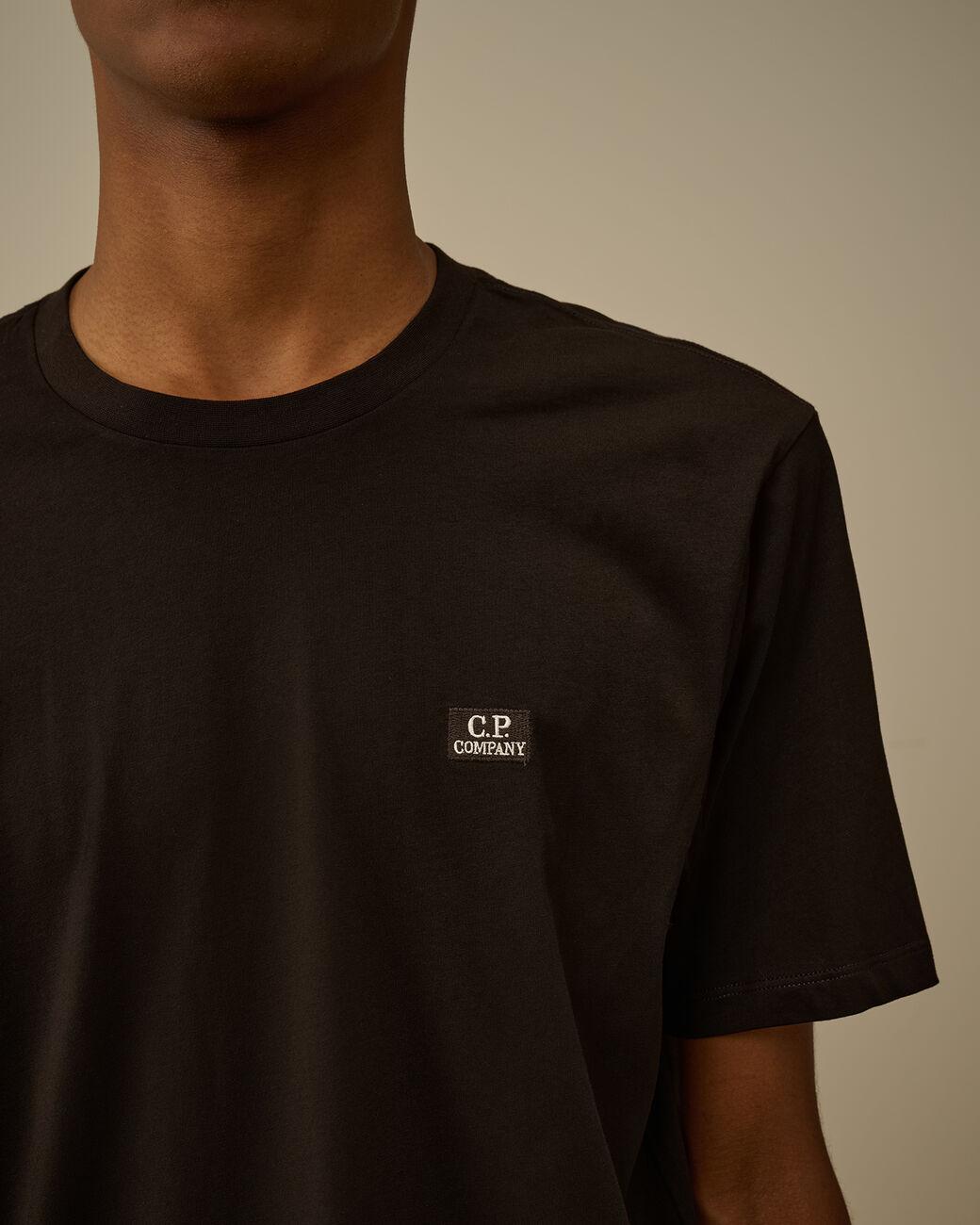 t-shirt logo patch RCCMTS726A 005100W 999 CP COMPANY 