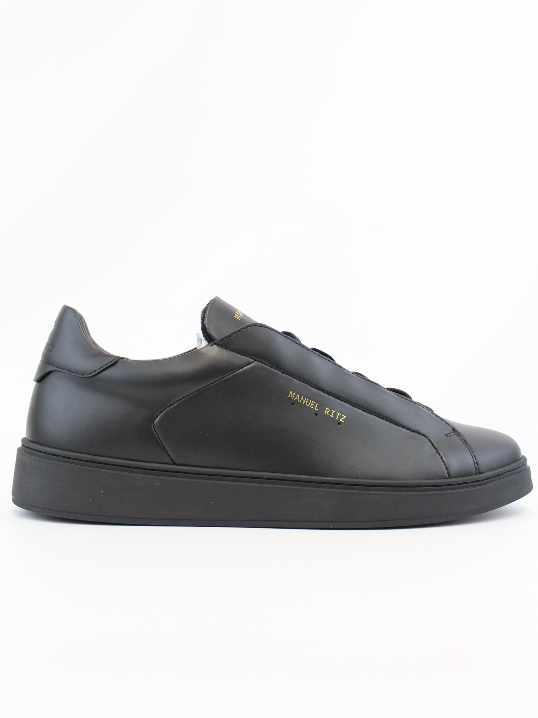 Sneakers con logo oro 3932Q511 253821 99 MANUEL RITZ 
