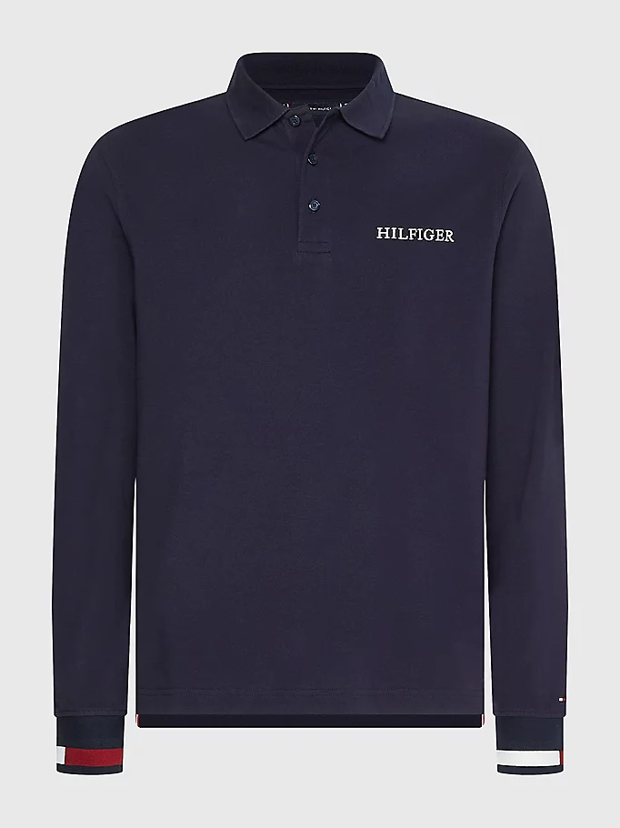 Polo regular maniche lunghe MW0MW29527 DW5 TOMMY HILFIGER 