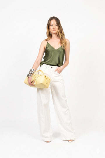 top in satin TAB0329 VERDE VICOLO 
