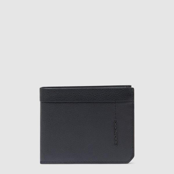 portafoglio con portamonete in pelle PU4188W137R N PIQUADRO 