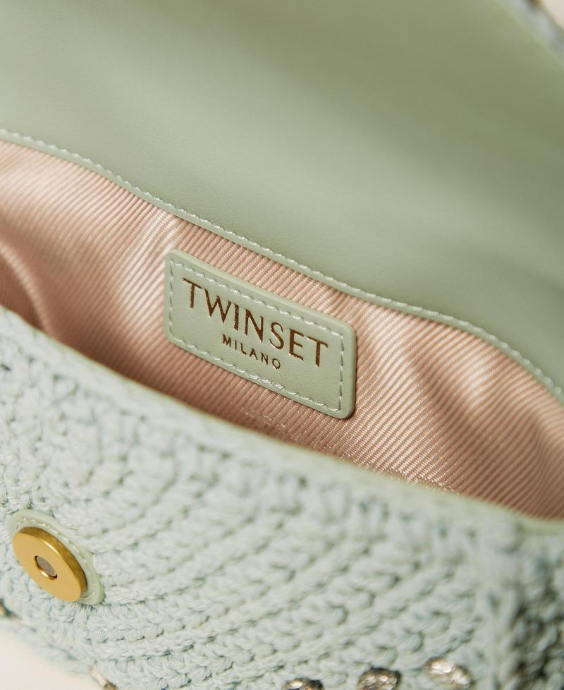 borsa in crochet con strass 261TB7490 13162 TWINSET 