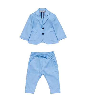 completo cerimonia neonato MR1572 CIELO MANUEL RITZ KIDS 
