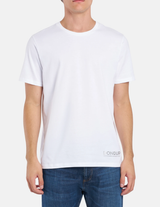 DONDUP t-shirt logo al fondo Bianco