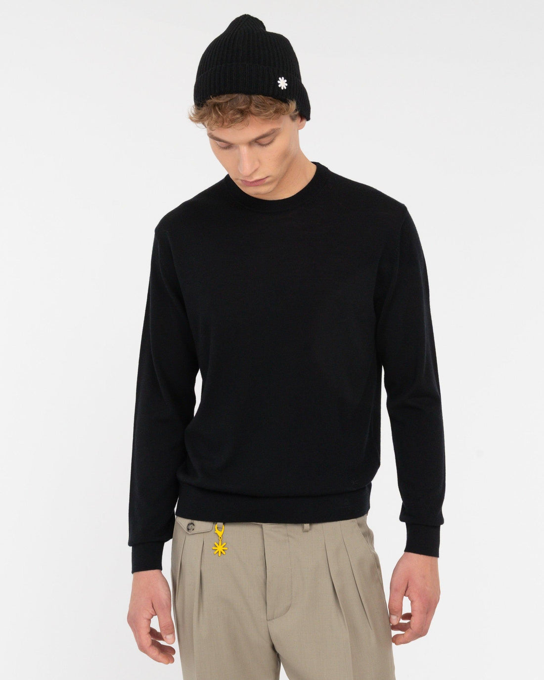 maglione in pura lana 3932M505 253800 99 MANUEL RITZ 