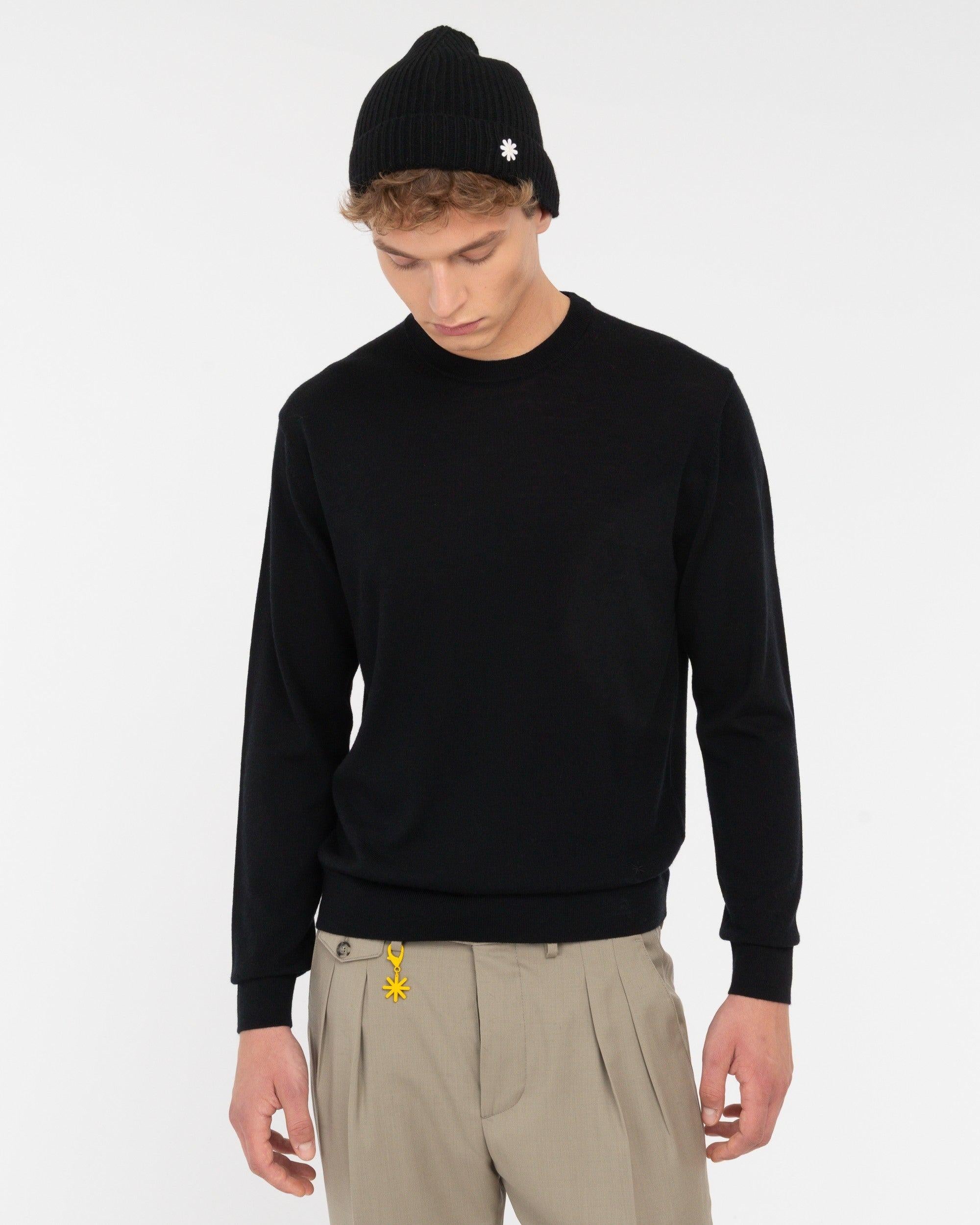 maglione in pura lana 3932M505 253800 99 MANUEL RITZ 