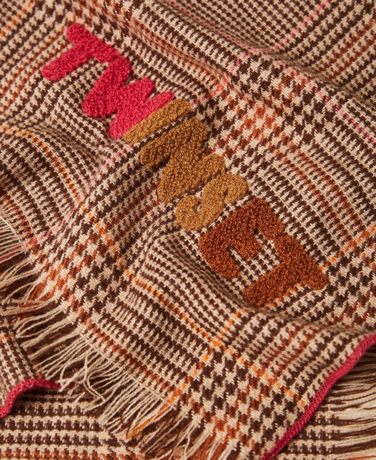 sciarpa in panno check 252GJ501L 12698 TWINSET GIRL 