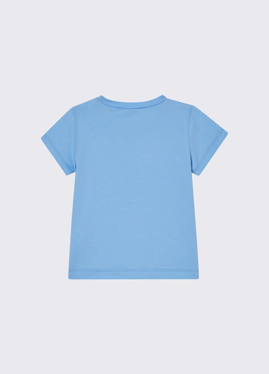 T-shirt con ricamo gioiello KA6017JS003 44121 LIU JO JUNIOR 