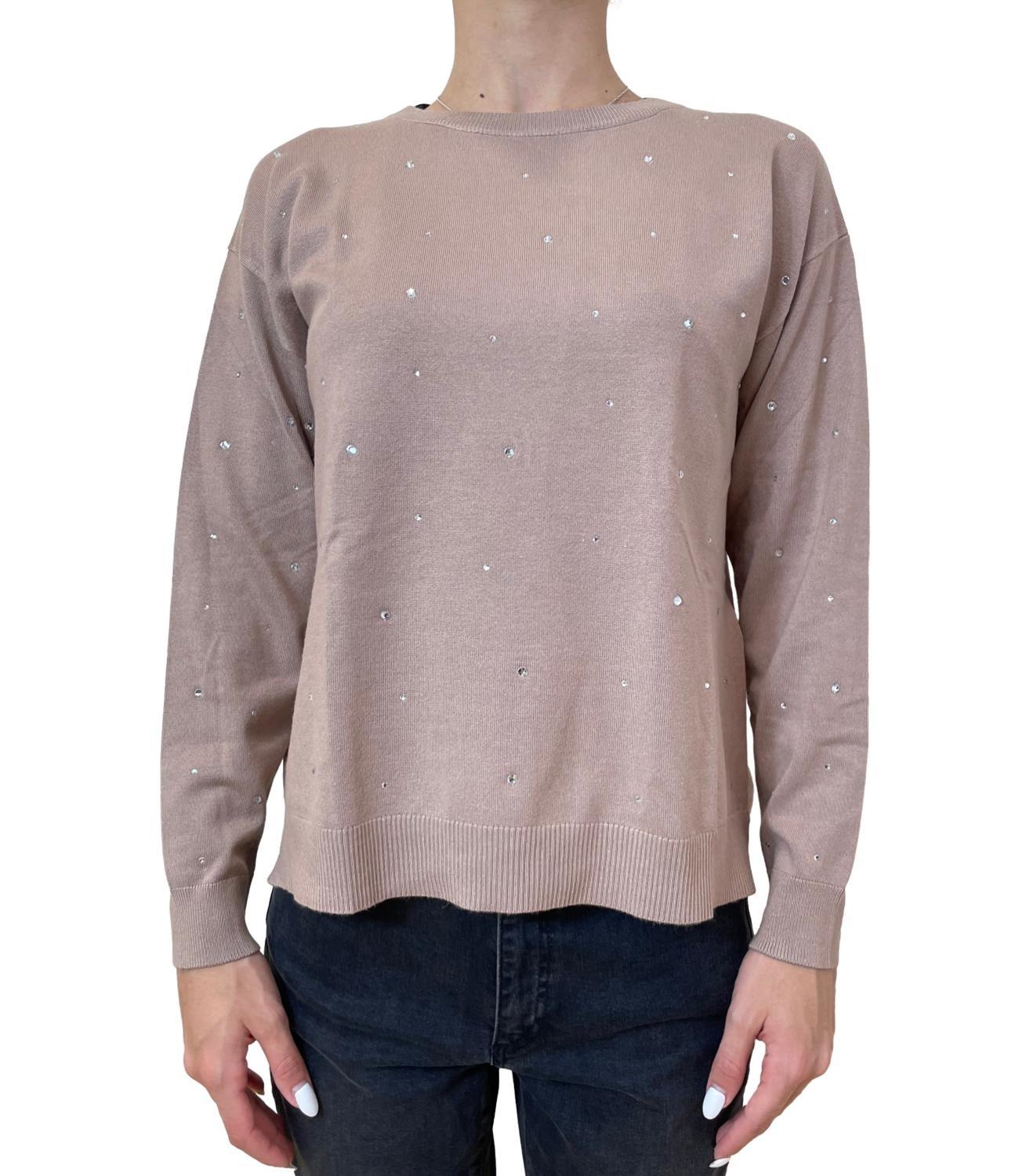 maglia oversize con applicazioni EMBASSY 002 EMME MARELLA 