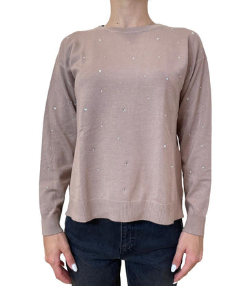 maglia oversize con applicazioni EMBASSY 002 EMME MARELLA 