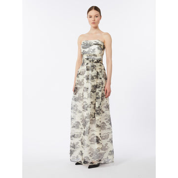 abito in organza di seta MSEDOMINIO 002 MAXMARA STUDIO ELEGANTE 