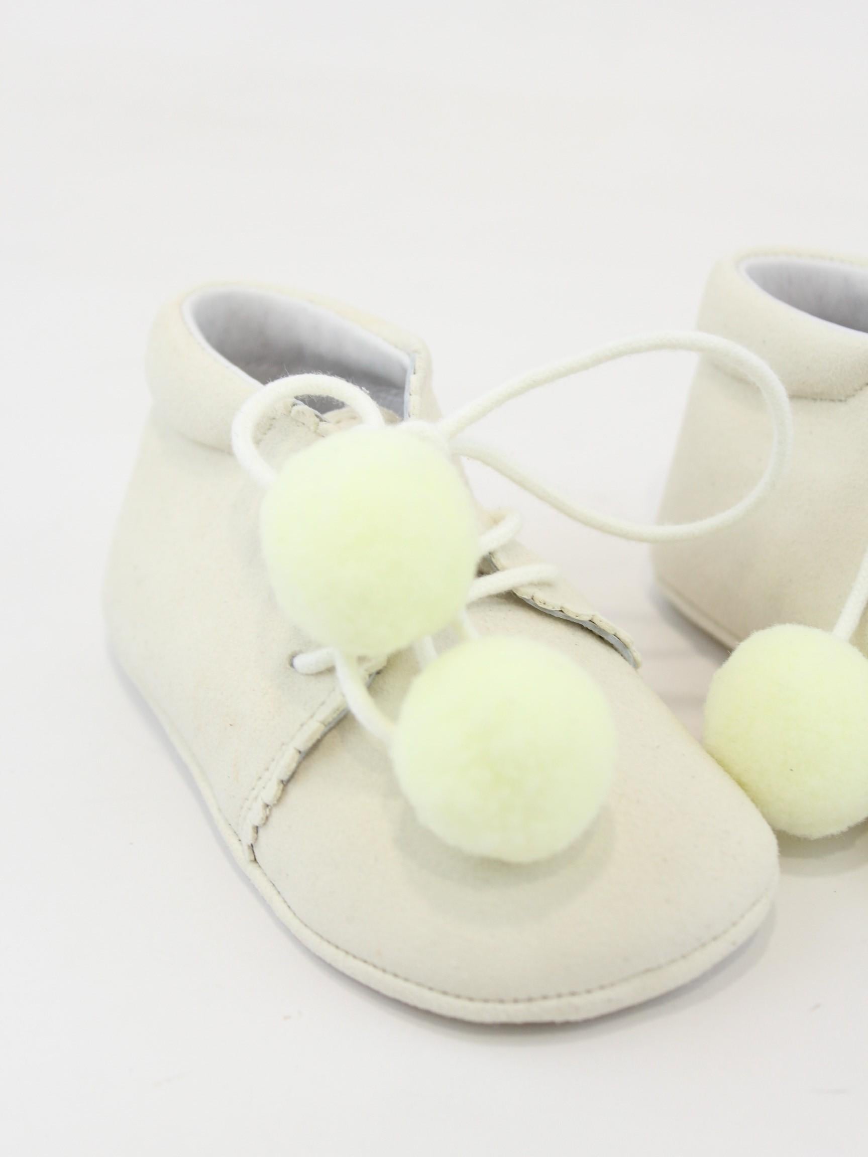 scarpina con applicazione 2042-504 ANTE IVORY CAMINITO 