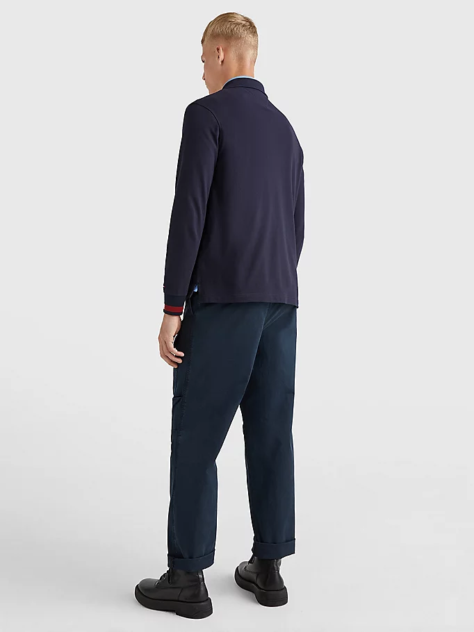 Polo regular maniche lunghe MW0MW29527 DW5 TOMMY HILFIGER 