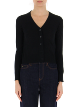 EMME MARELLA cardigan in misto lana Nero