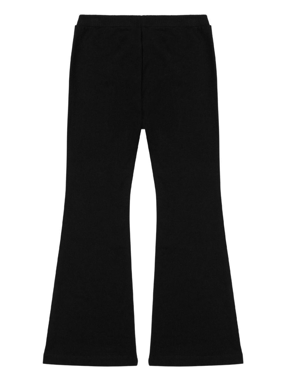 pantalone logo teddy HCP050LDA14 60100 MOSCHINO KIDS 