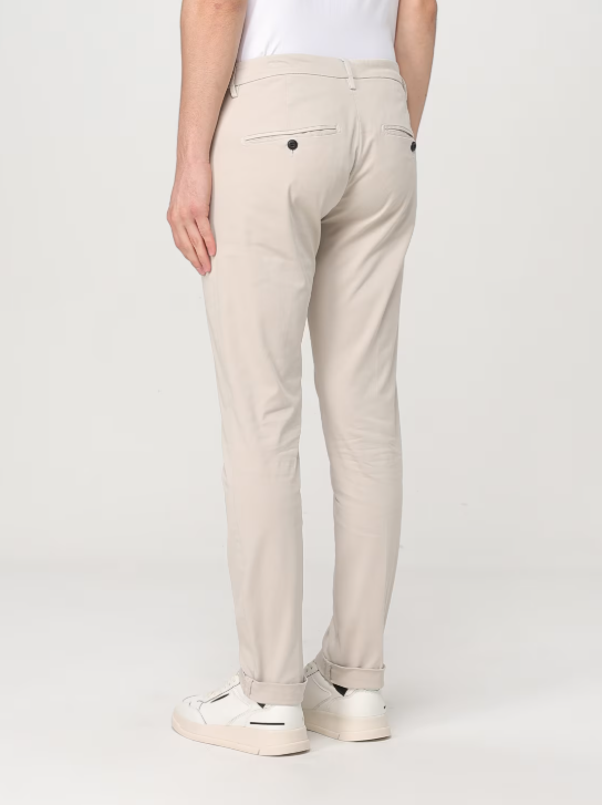 pantalone gaubert con bottone e zip UP235GS0096UPTD 004 DONDUP 