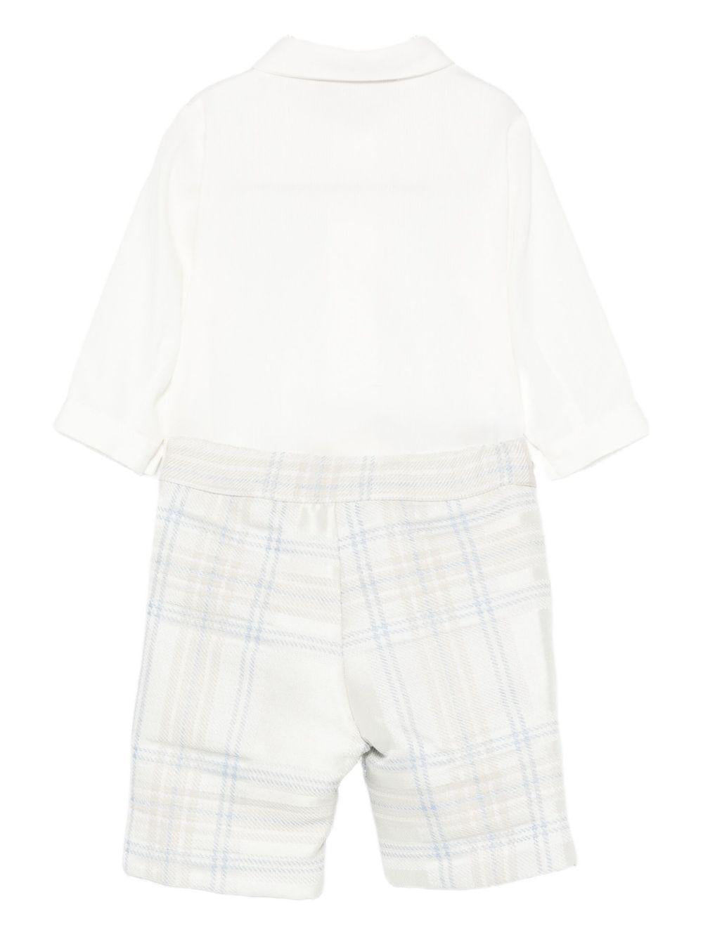 completo pantaloncino e camicia 1CCCT23 Z09 LA STUPENDERIA 