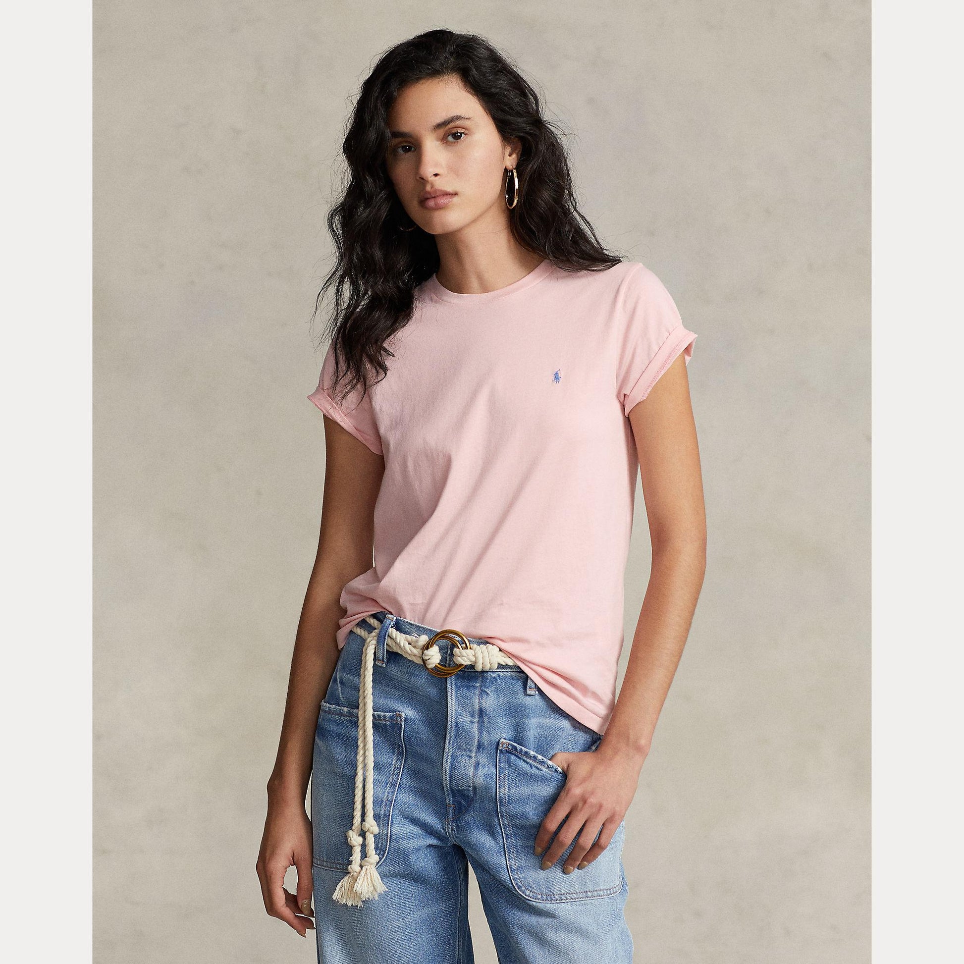 t-shirt con cavallino iconico 211-898698 004 RALPH LAUREN POLO 
