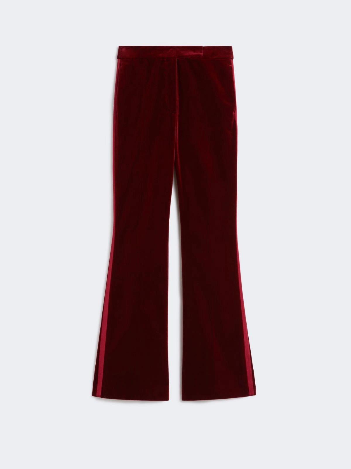 pantalone smoking in velluto VETRINO 016 MAXMARA STUDIO 
