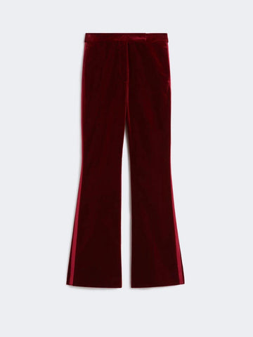 pantalone smoking in velluto VETRINO 016 MAXMARA STUDIO 