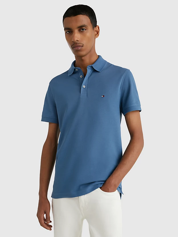 Polo regular fit maniche corte MW0MW17771 DBX TOMMY HILFIGER 