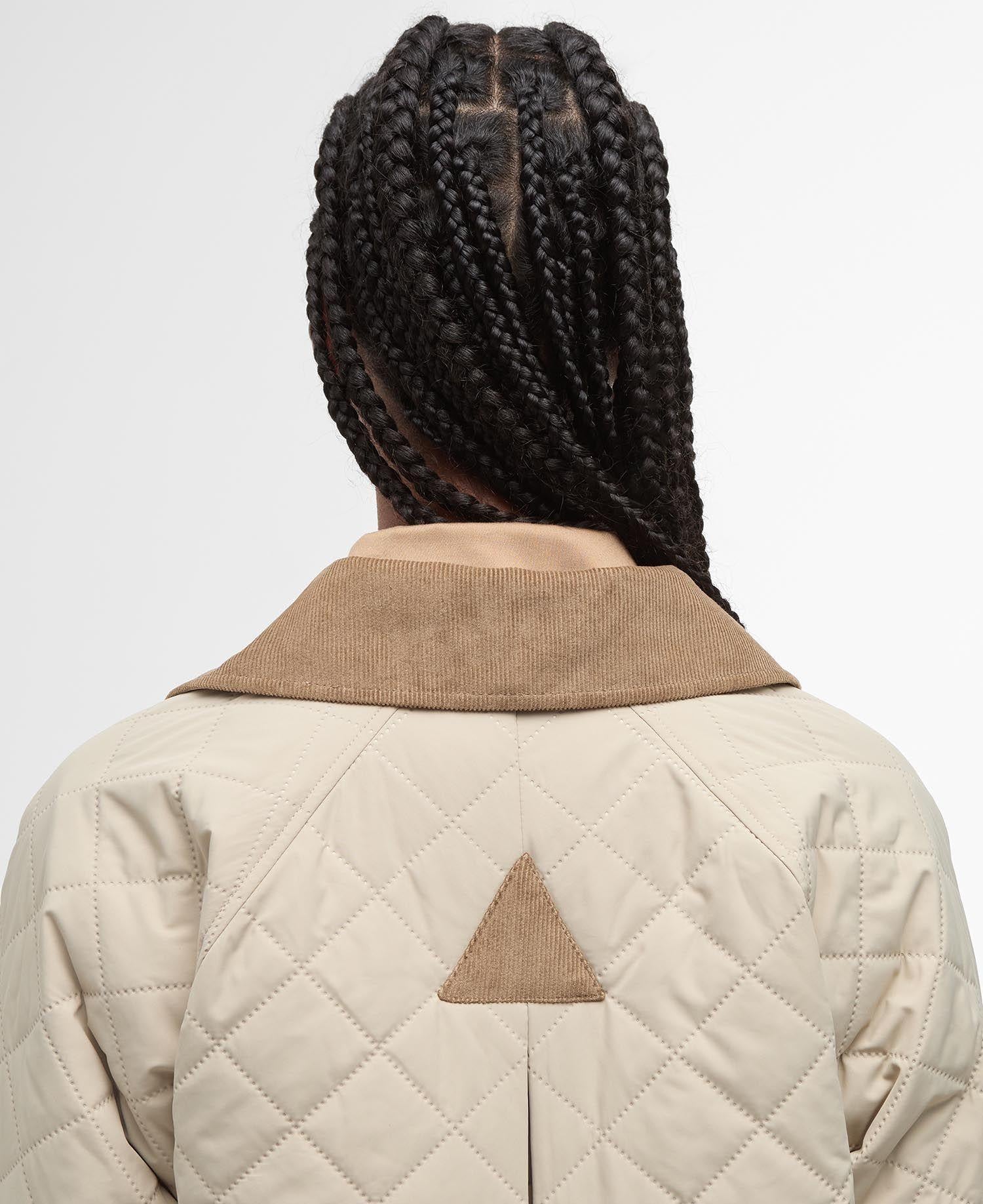 Giacca trapuntata anise LQU1813 LQU SN11 BARBOUR 