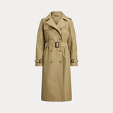 LAUREN RALPH LAUREN Trench doppiopetto con cintura Beige