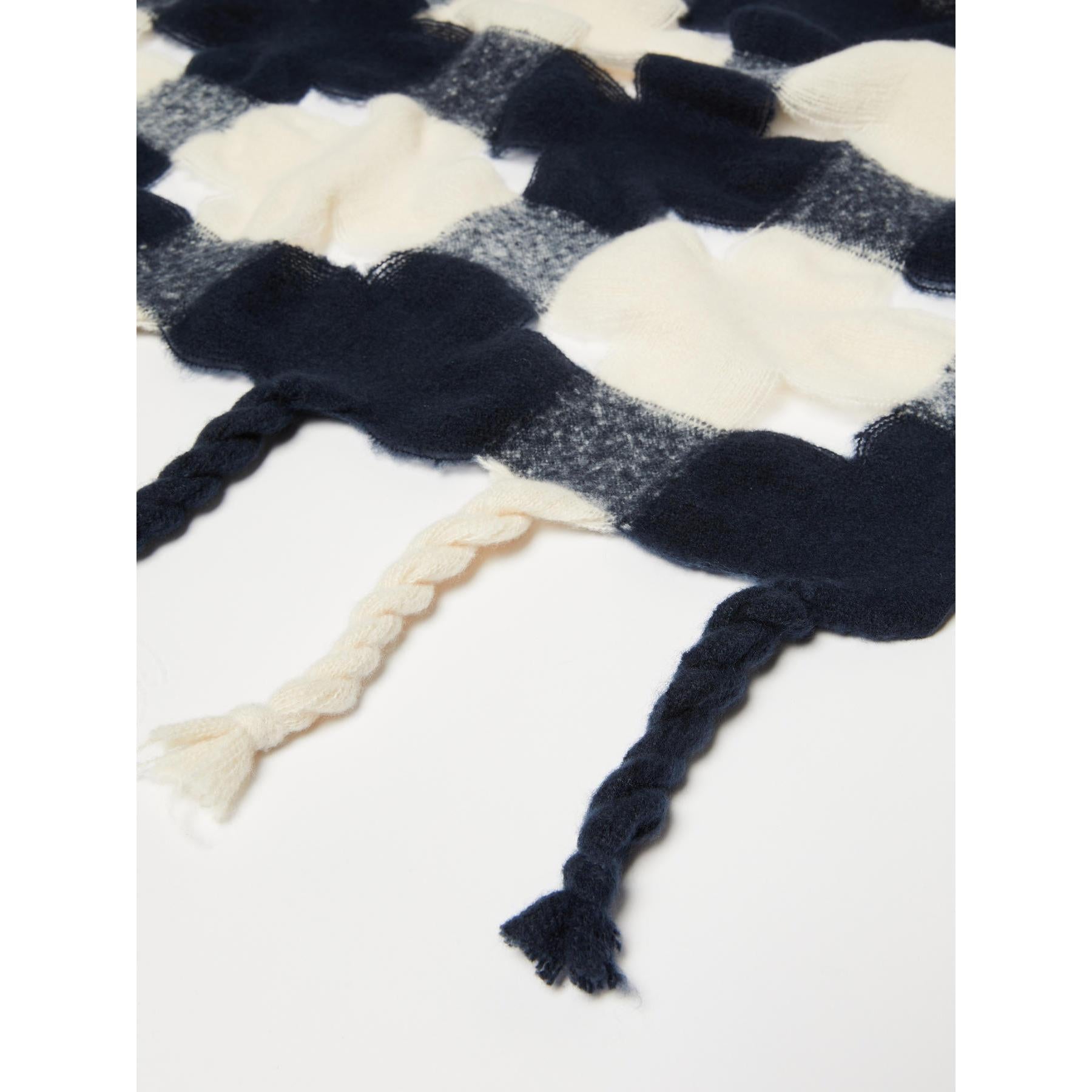 sciarpa check con frange AMICHE 002 MARella ACCESSORI 