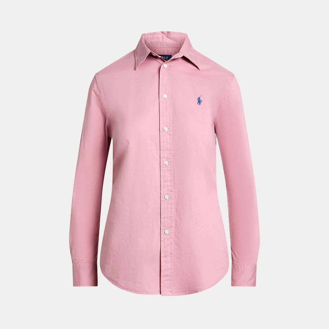 Camicia in twill di cotone con pony 211-932522 008 RALPH LAUREN POLO 