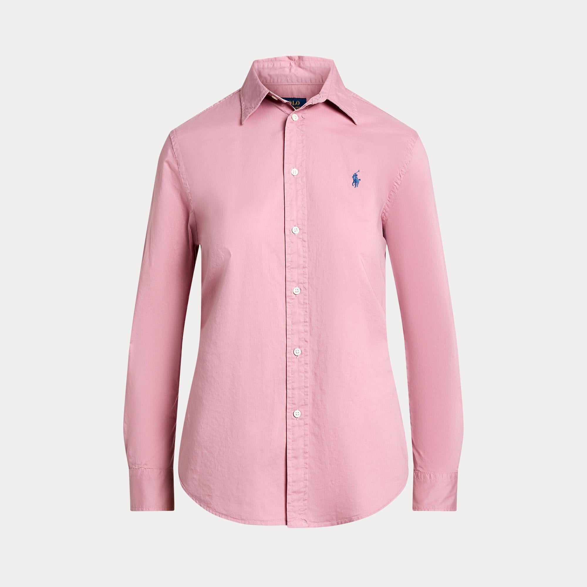 Camicia in twill di cotone con pony 211-932522 008 RALPH LAUREN POLO 